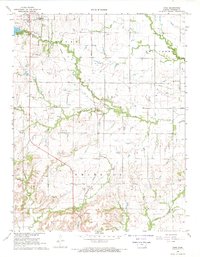 Rose 1968 topographic map preview