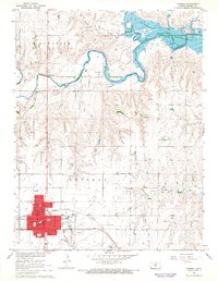 Russell 1967 topographic map thumbnail