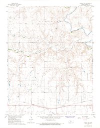Russell NW 1967 topographic map thumbnail