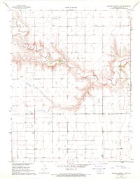 Russell Springs 3 SW topographic map thumbnail