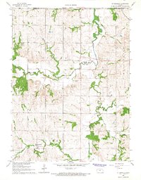 St Benedict topographic map thumbnail