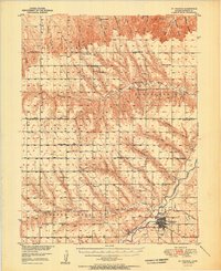 St. Francis 1951 topographic map thumbnail