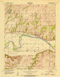 St George 1953 topographic map thumbnail