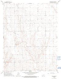 Sand Creek 1966 topographic map thumbnail