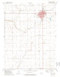 Scott City 1976 topographic map thumbnail