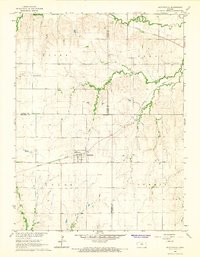 Scottsville 1966 topographic map thumbnail
