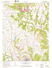 Sedan 1962 topographic map thumbnail