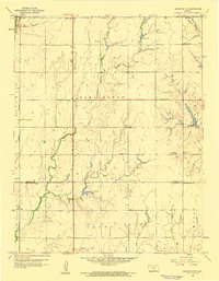 Sedgwick NE 1959 topographic map thumbnail