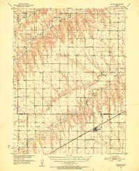 Selden 1951 topographic map thumbnail