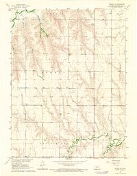Selden NE 1965 topographic map thumbnail