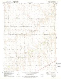 Selden SW 1978 topographic map thumbnail