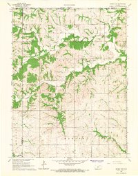 Seneca NW 1966 topographic map thumbnail