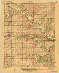 Severy 1941 topographic map thumbnail