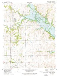 Severy North 1975 topographic map thumbnail