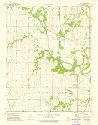 Shaw 1973 topographic map preview