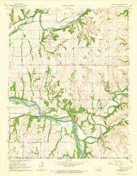 Silverdale 1965 topographic map thumbnail
