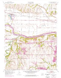 Silver Lake 1952 topographic map thumbnail