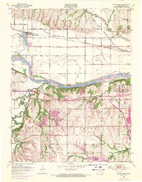 Silver Lake 1952 topographic map thumbnail