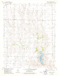 Simmons Creek 1979 topographic map thumbnail