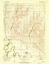 Simpson 1953 topographic map thumbnail