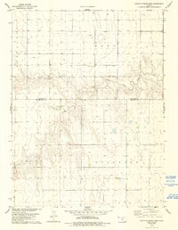 South of Drury Creek 1978 topographic map thumbnail