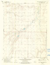 South of Eminence Cemetery 1974 topographic map preview