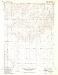 South Flats 1979 topographic map thumbnail
