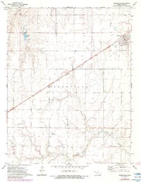 Spearville 1972 topographic map thumbnail