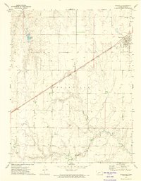 Spearville 1972 topographic map thumbnail