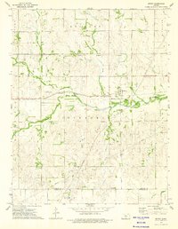 Spivey 1973 topographic map thumbnail