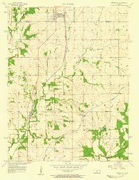 Spring Hill 1957 topographic map thumbnail