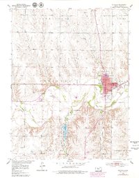 Stockton 1953 topographic map thumbnail