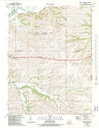 Swede Creek 1982 topographic map thumbnail