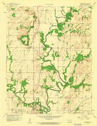 Sycamore 1959 topographic map preview