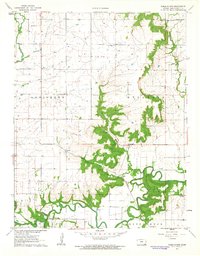 Table Mound 1961 topographic map preview