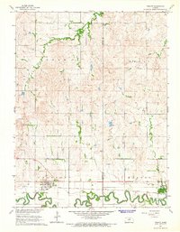 Tescott 1965 topographic map thumbnail