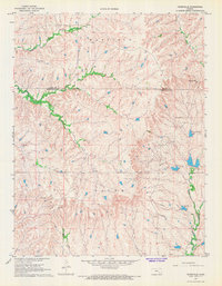 Teterville 1967 topographic map thumbnail