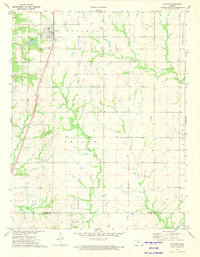 Thayer 1973 topographic map preview