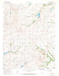 Thrall 1967 topographic map thumbnail