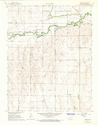 Timken 1966 topographic map preview