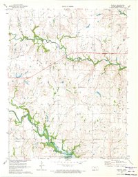 Tonovay 1971 topographic map thumbnail