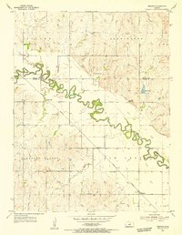 Trenton 1955 topographic map thumbnail