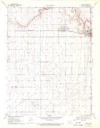 Tribune 1970 topographic map thumbnail