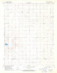 Tribune SW 1970 topographic map thumbnail