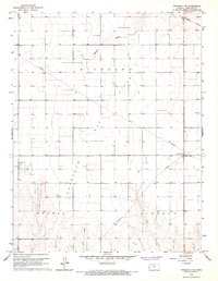 Tribune 3 NE topographic map thumbnail