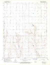 Tribune 3 NW topographic map thumbnail
