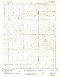 Tribune 4 NE topographic map thumbnail
