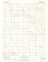 Tribune 4 NW topographic map thumbnail