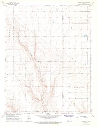 Tribune 4 SE topographic map thumbnail
