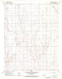 Tribune 4 SW topographic map thumbnail